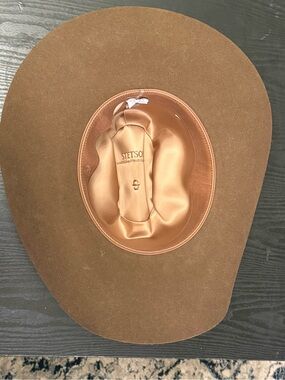 Original Brown Cowboy Hat – Genuine Western Ranch Rodeo Classic Adult Unisex Vin
